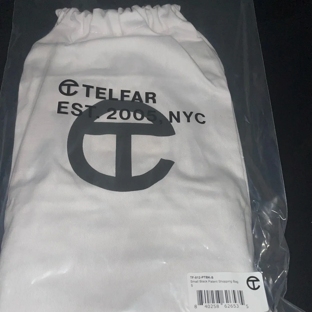 Small Black Patent Telfar Bag - Picture 9 of 9